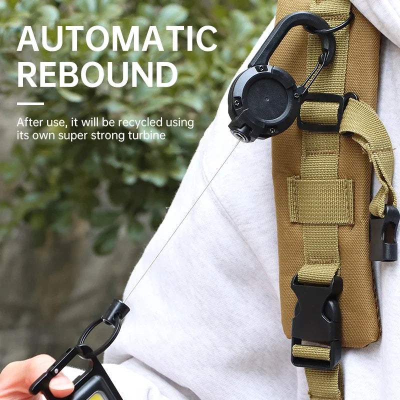 Retractable Rope Carabiner