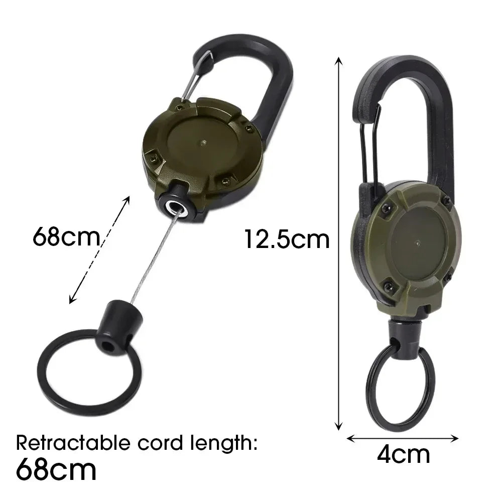 Retractable Rope Carabiner