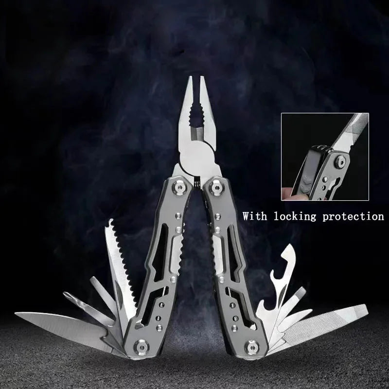 Folding Multi-tool Pocket Knife Pliers
