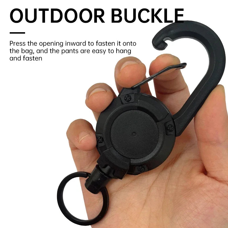 Retractable Rope Carabiner