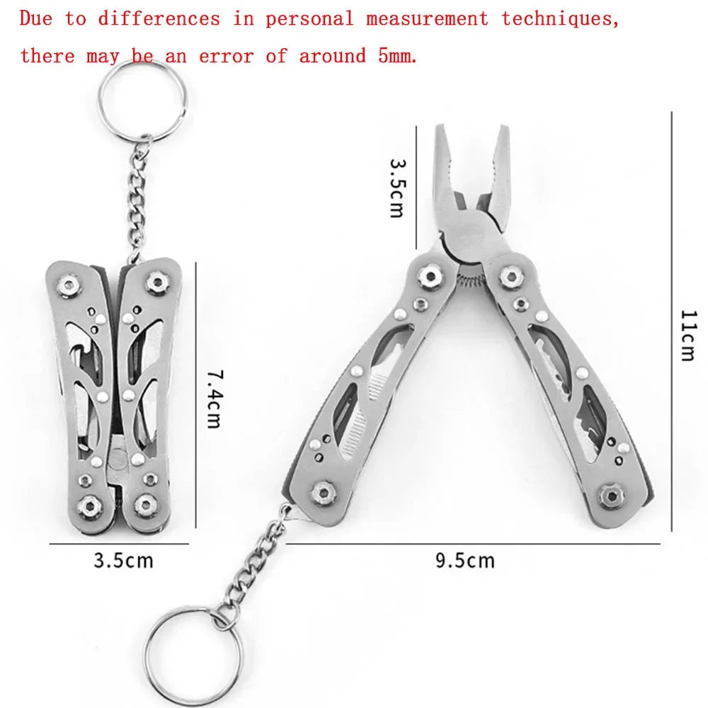 Folding Multi-tool Pocket Knife Pliers