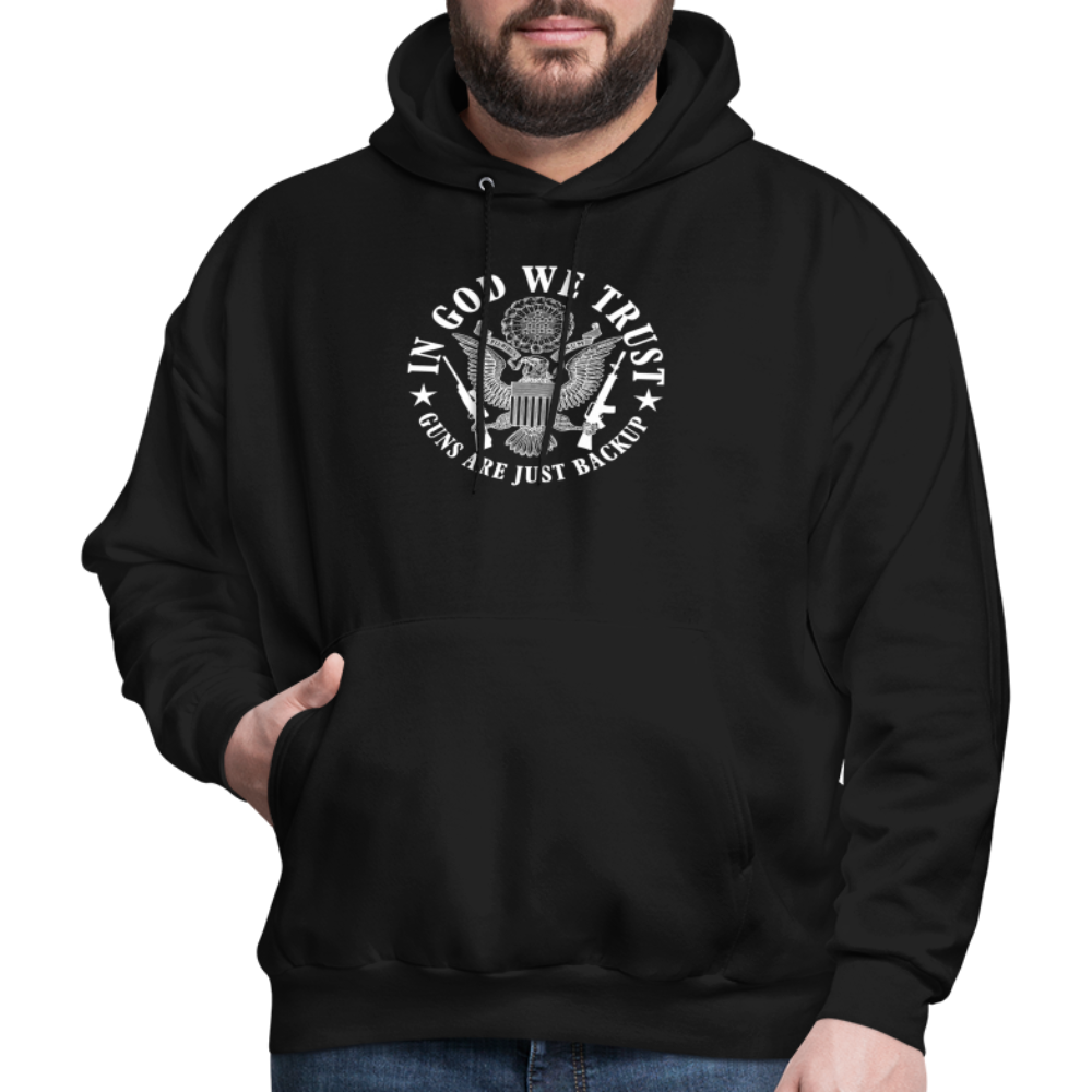 Guns Are Back Up Hoodie - black