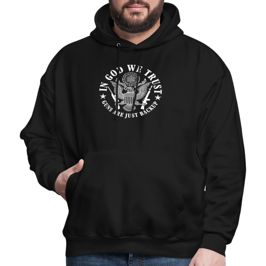 Guns Are Back Up Hoodie - black