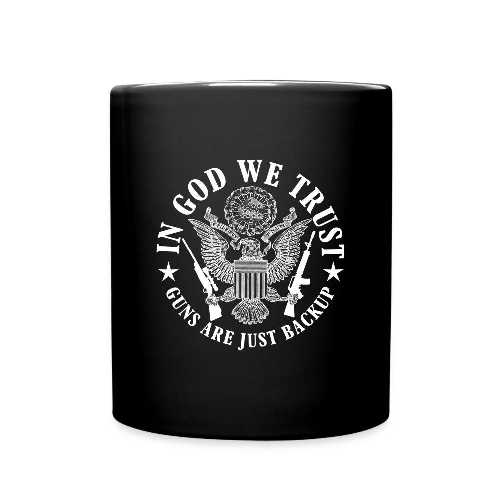 Guns are back up mug - black