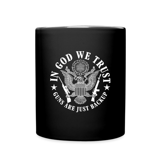 Guns are back up mug - black