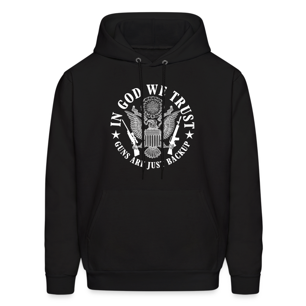 Guns Are Back Up Hoodie - black