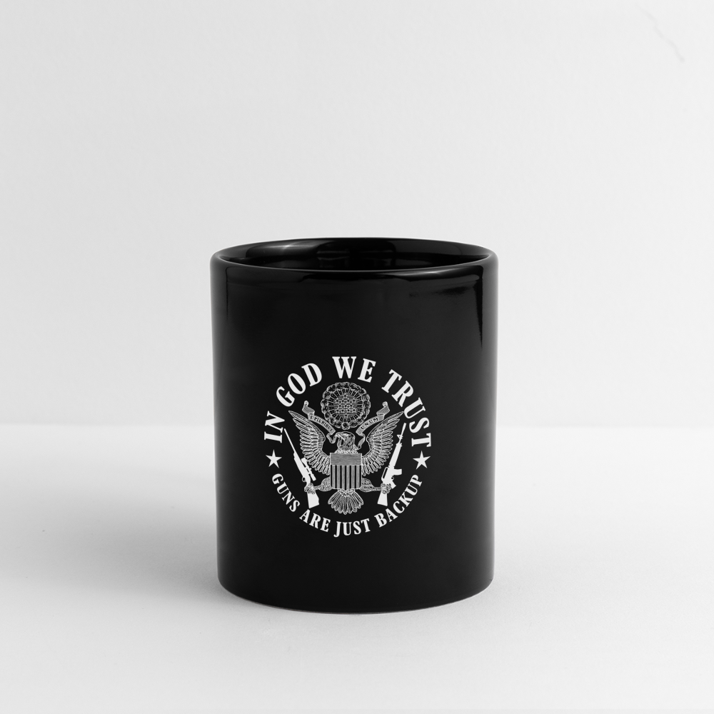 Guns are back up mug - black