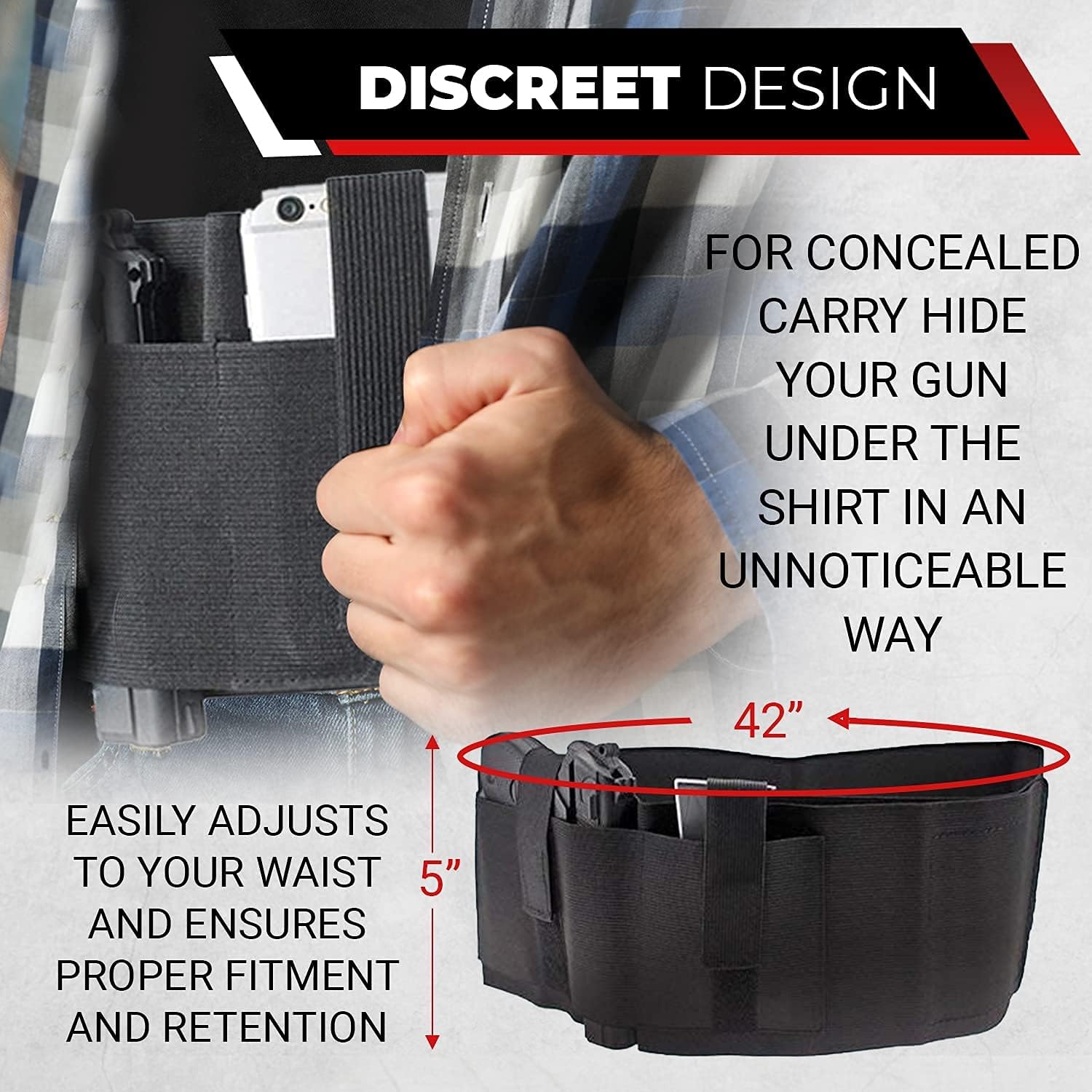 Tactical Belly Band Holster