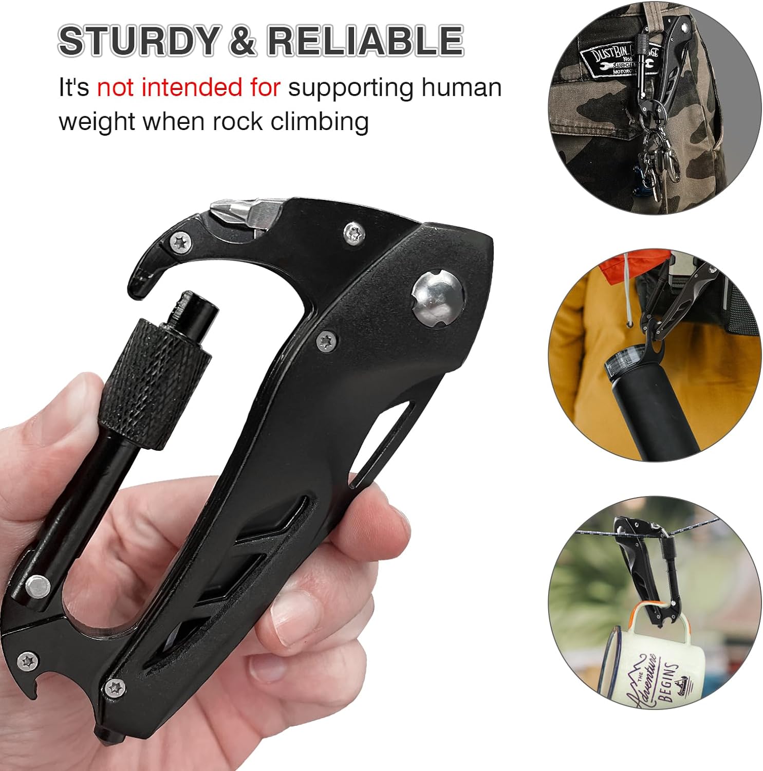 Multitool Carabiner Knife