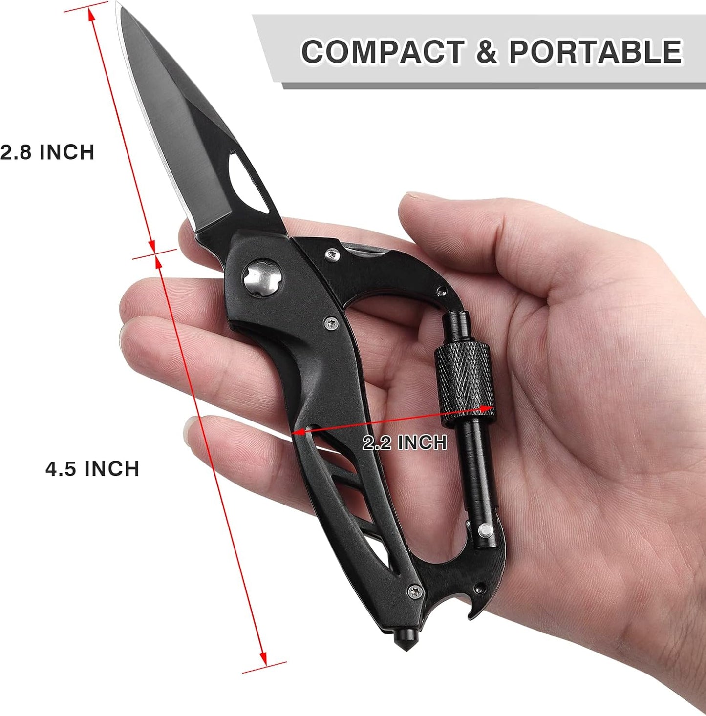 Multitool Carabiner Knife