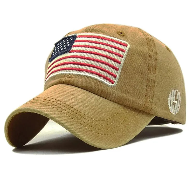 USA Flag Camouflage Baseball Cap