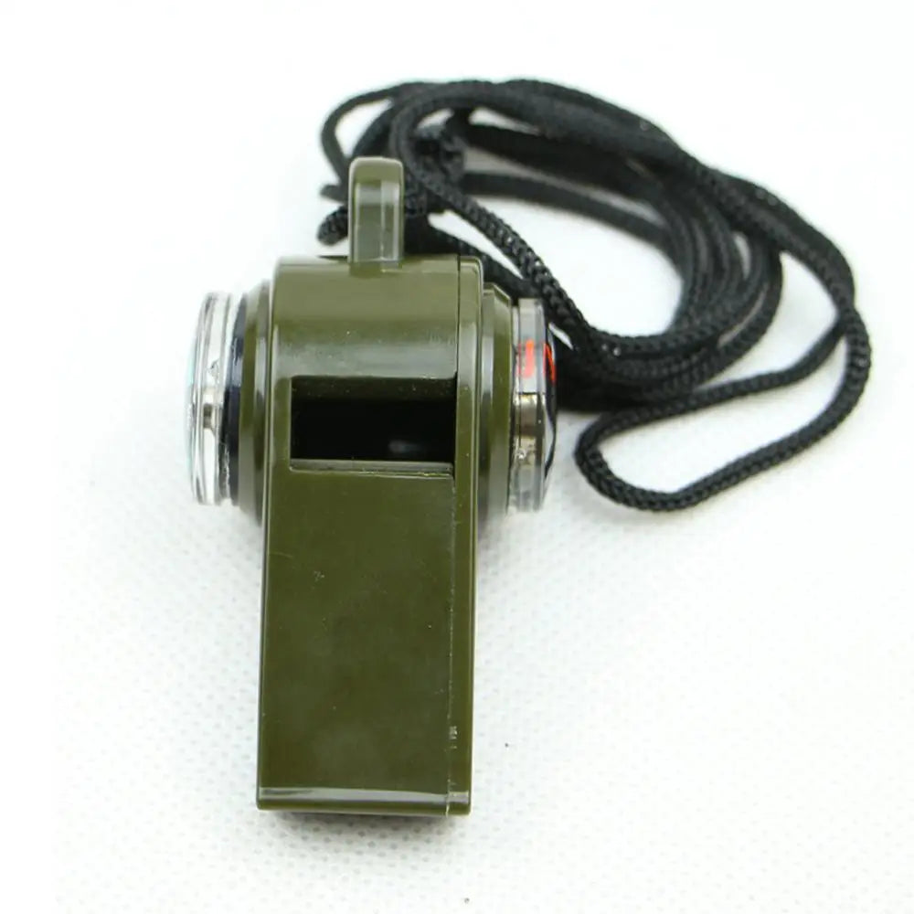 3 in 1 Emergency Survival Whistle Compass Thermometer