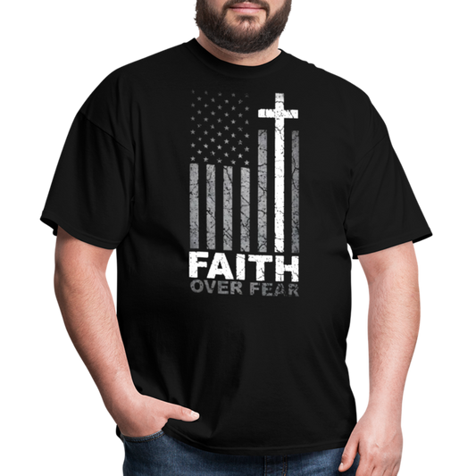 Faith Over Fear Shirt - black