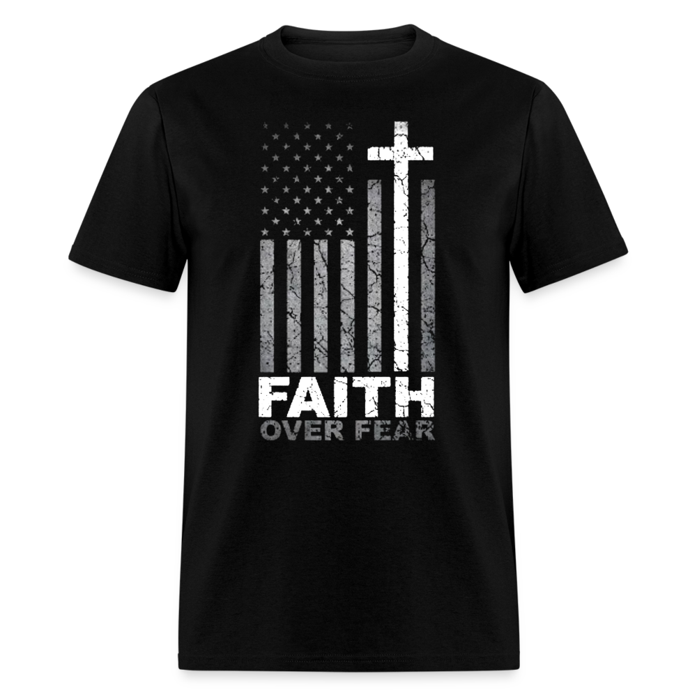 Faith Over Fear Shirt - black