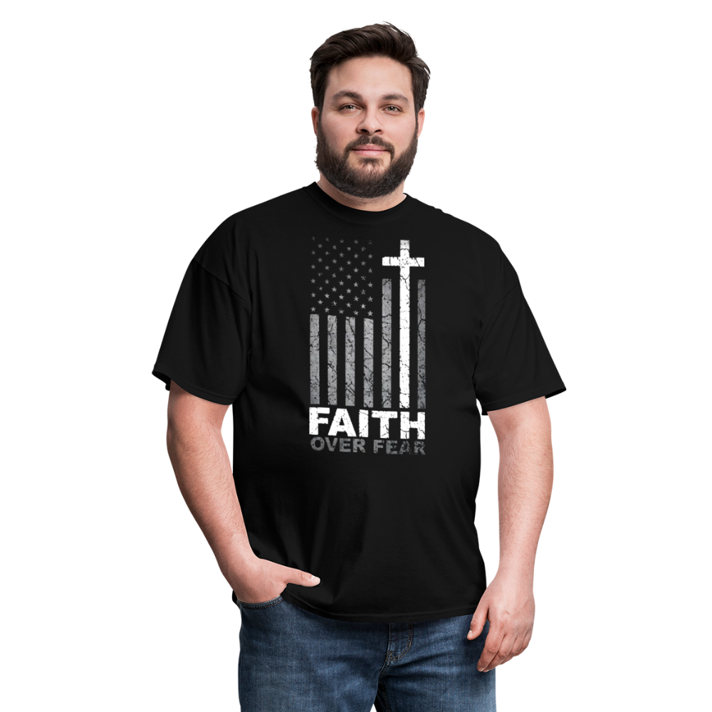 Faith Over Fear Shirt - black