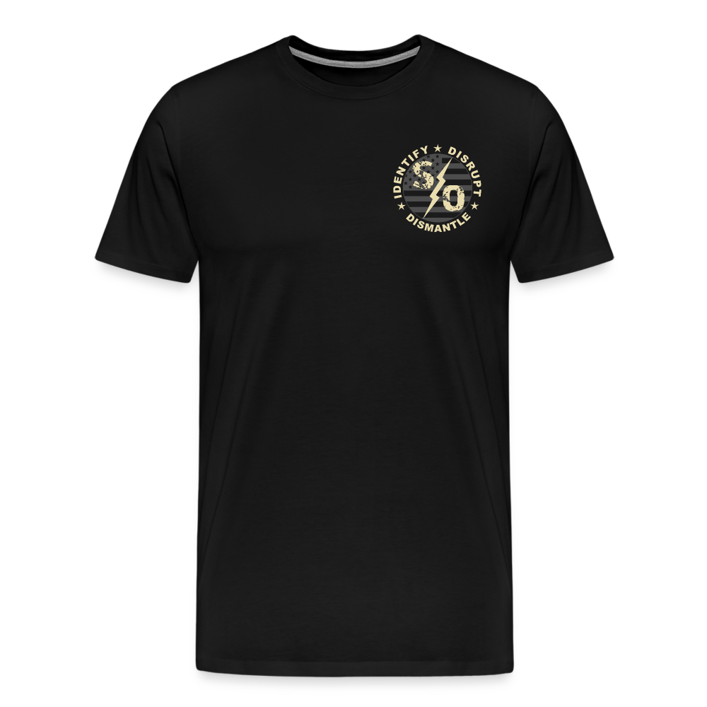 Men's Premium Surveillance Ops T-Shirt - black