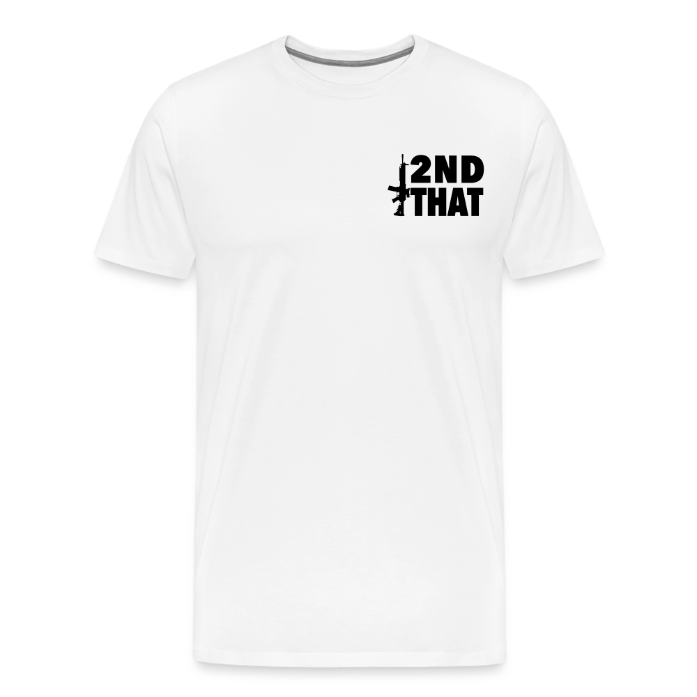 Men's Premium Defend2a T-Shirt - white