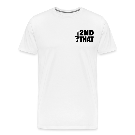 Men's Premium Defend2a T-Shirt - white